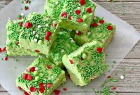 Grinch Fudge Recipe for Christmas
