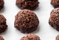 No-Bake Chocolate Coconut Macaroons