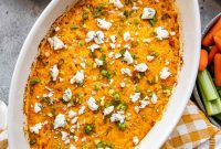 Buffalo Chicken Dip with Greek Yogurt