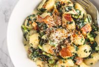 Creamy Kale Gnocchi Recipe