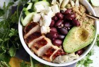 Mediterranean Chicken Quinoa Bowl Recipe