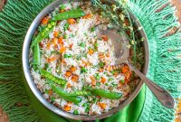 Arroz Blanco Mexican White Rice with Vegetables