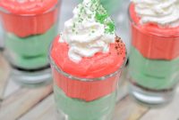 Keto White Chocolate Christmas Shooters Recipe