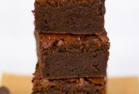 Fudgy Chocolate Brownies Recipe with a Crackly Top