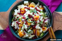 Jicama Orange Salad with Citrus Lime Dressing