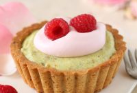 Pistachio Rose Tarts Recipe