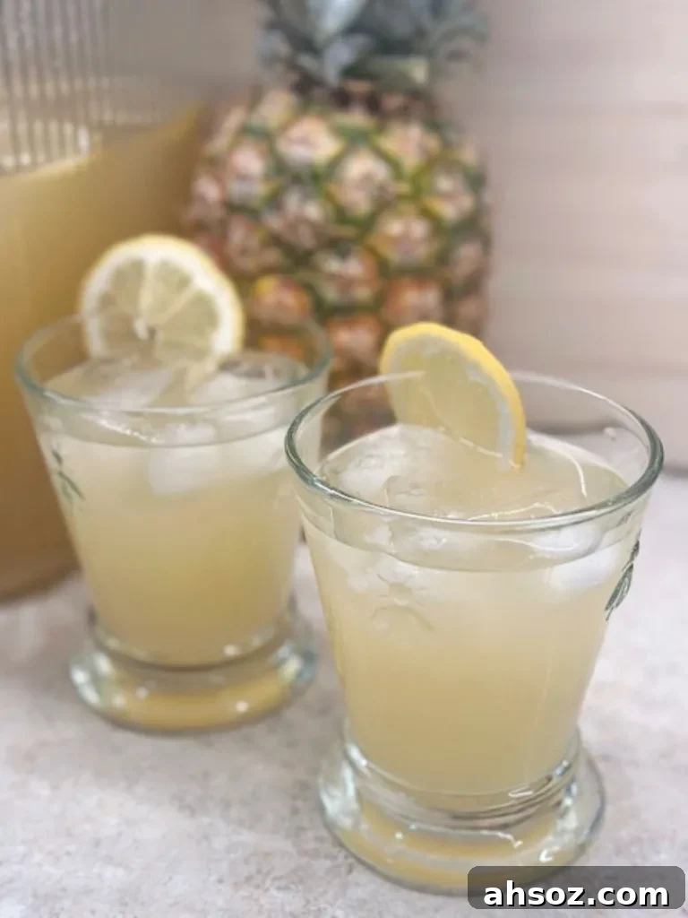 pineapple lemonade