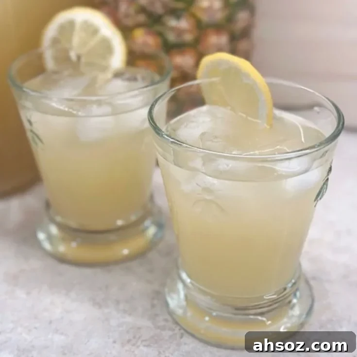 pineapple lemonade
