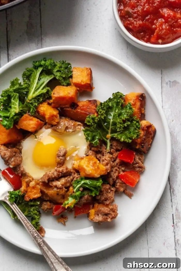 Breakfast Hash with Sweet Potatoes