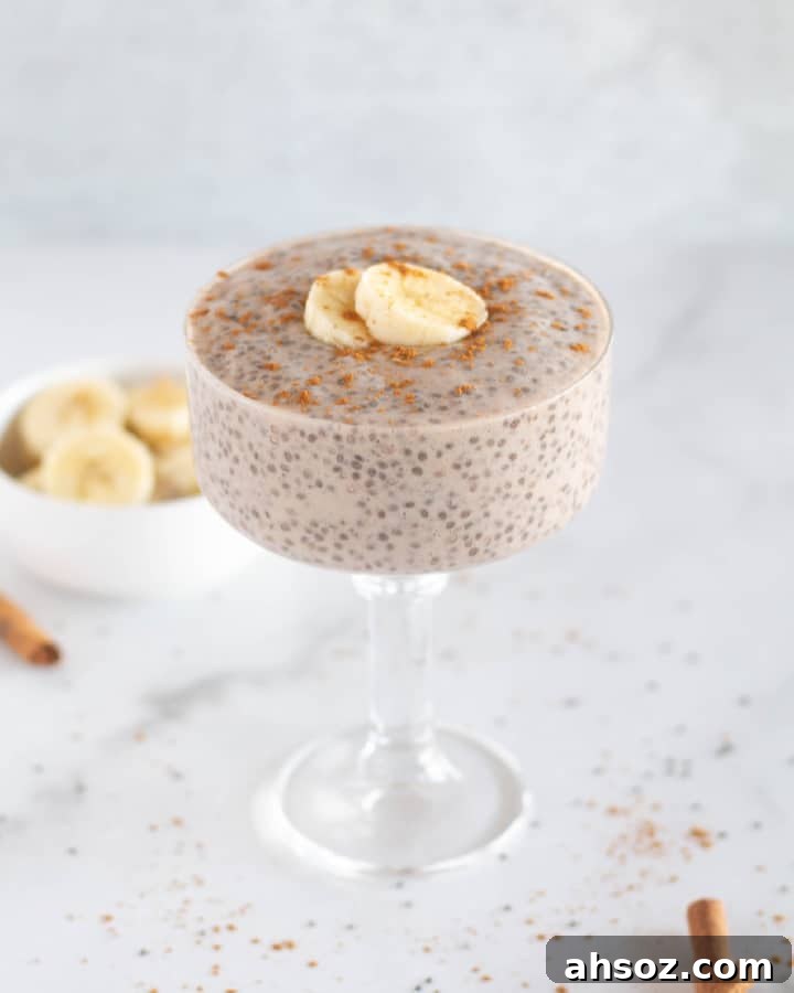 Banana Chia Pudding