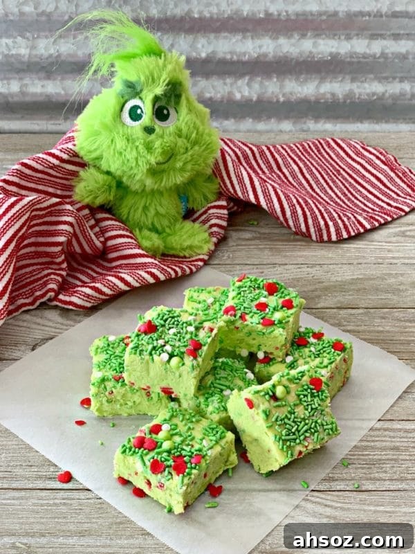 Grinch Fudge