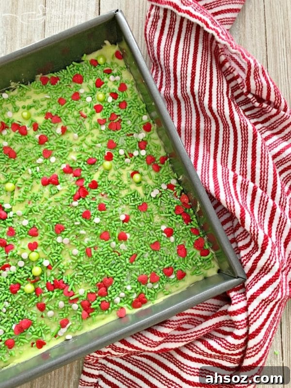 Grinch Fudge