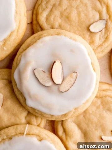 Soft Almond Sugar Cookies