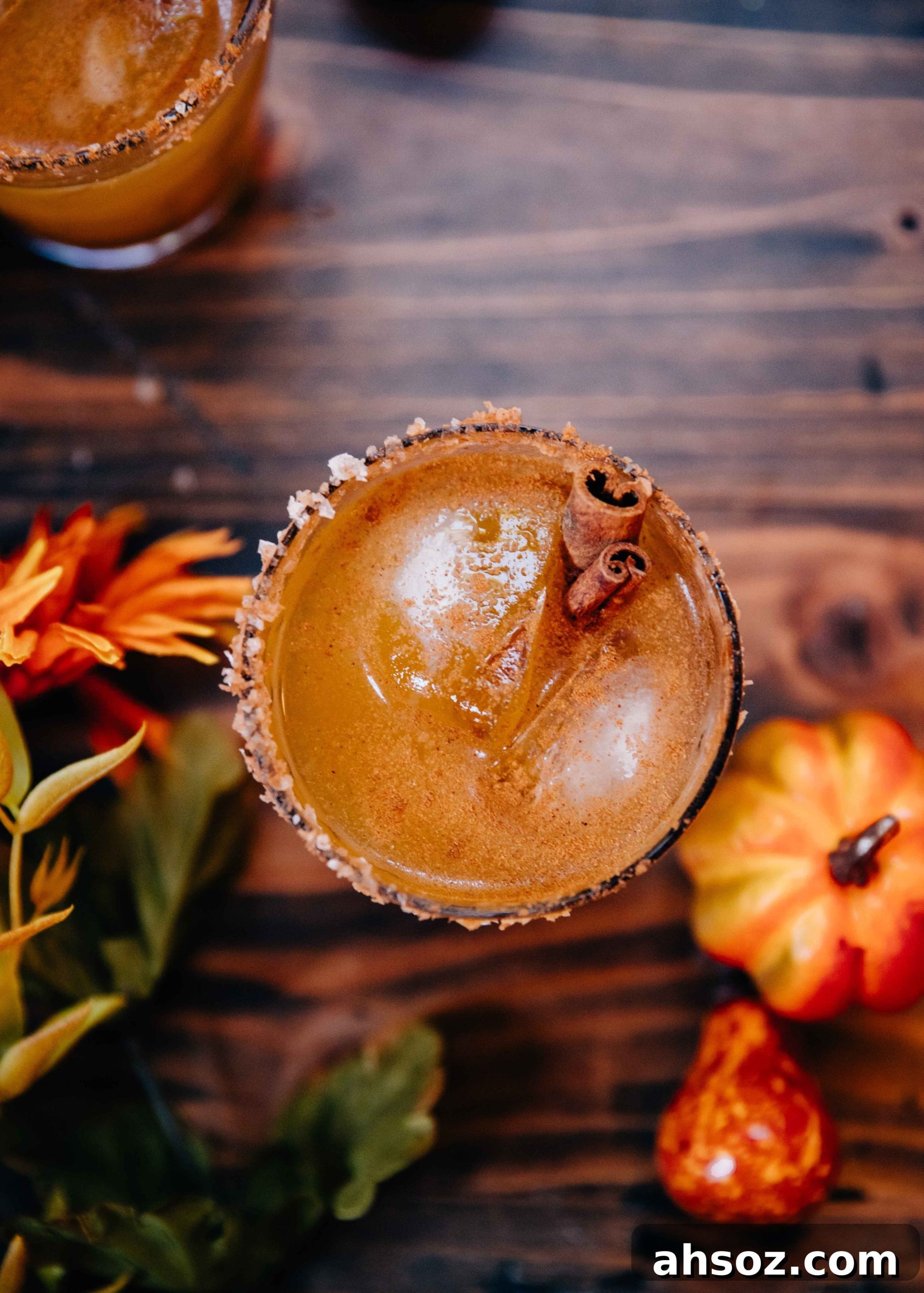 Pumpkin Spice Margaritas | autumn fall cocktail