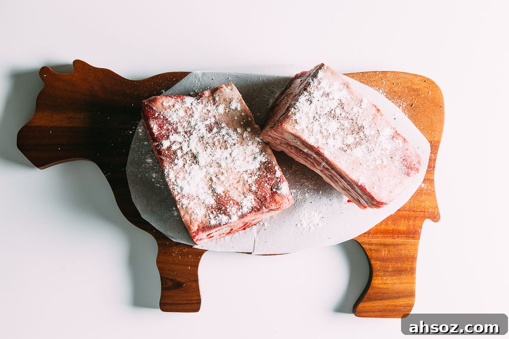 Red Wine and Bone Broth Braised Short Ribs