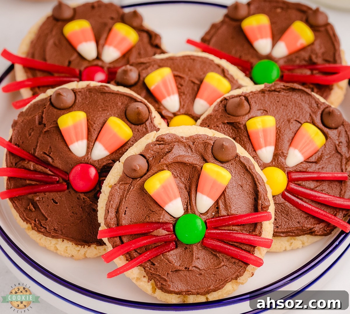 Halloween Cat Cookies