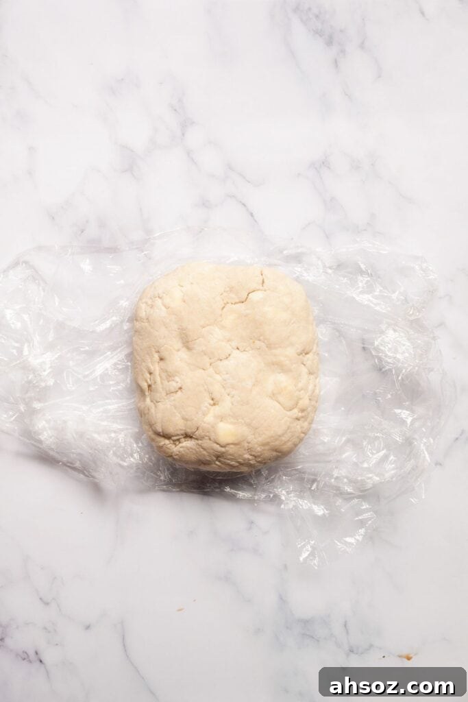 chilling pop tart dough