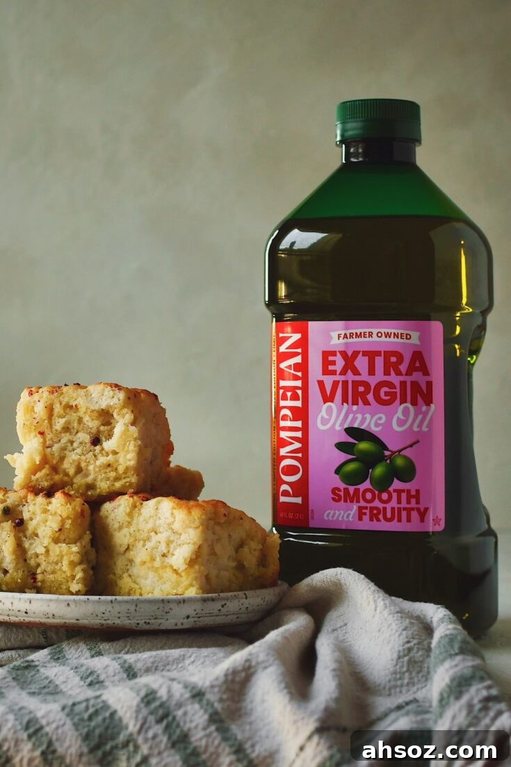 Olive Oil Swim Biscuits served on a plate.