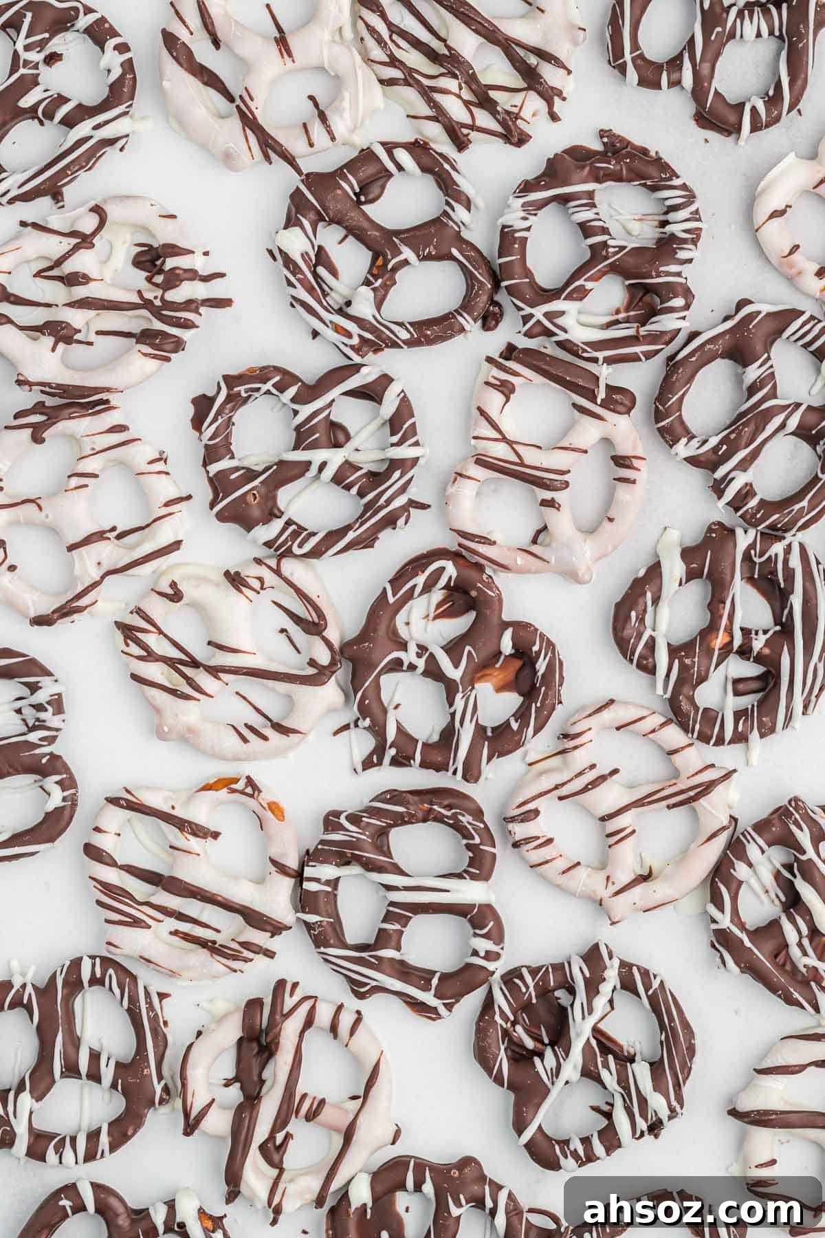chocolate covered pretzels