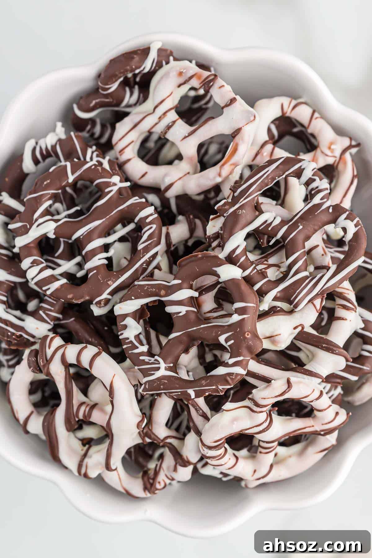 chocolate covered pretzels