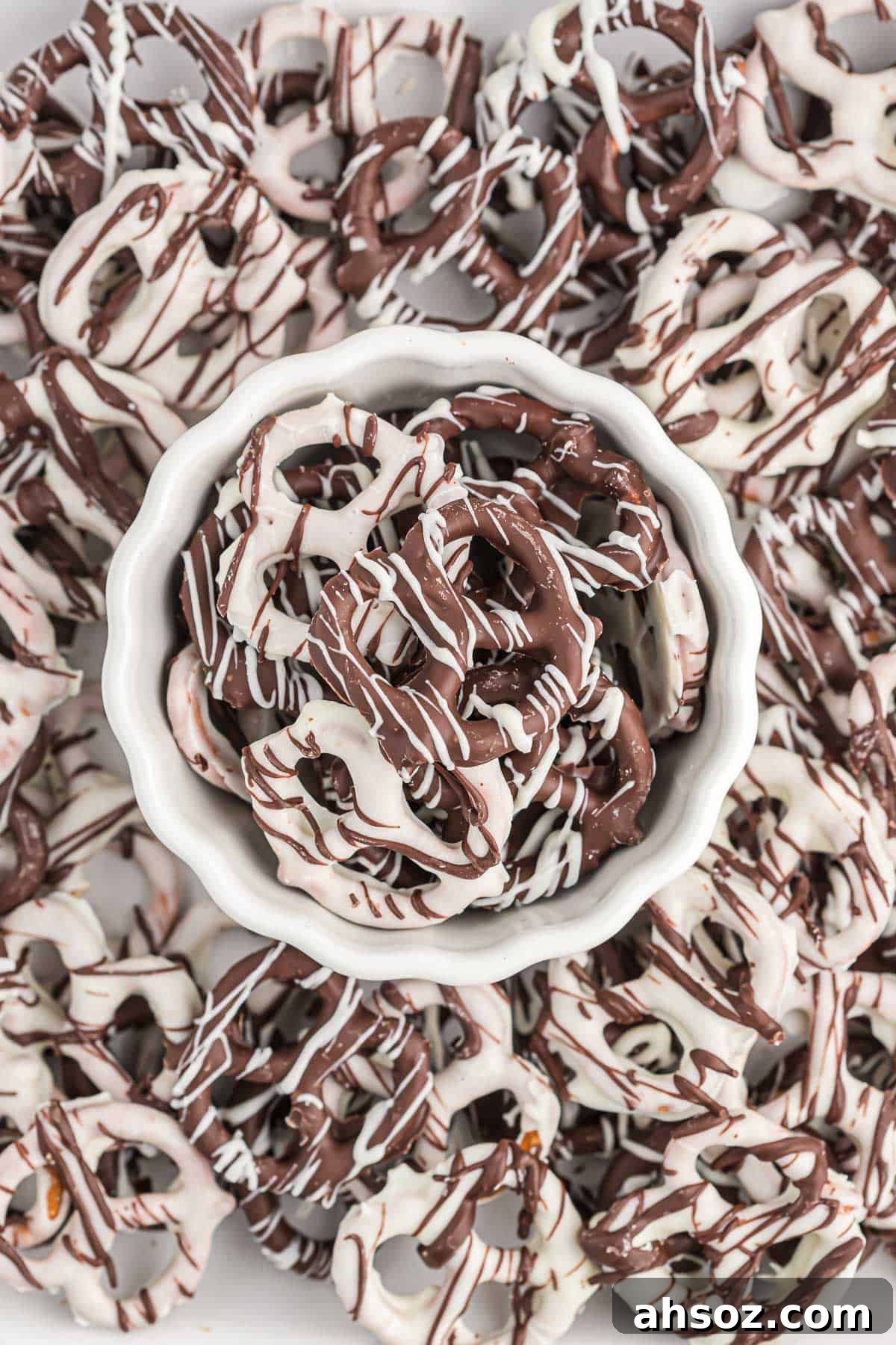 chocolate covered pretzels