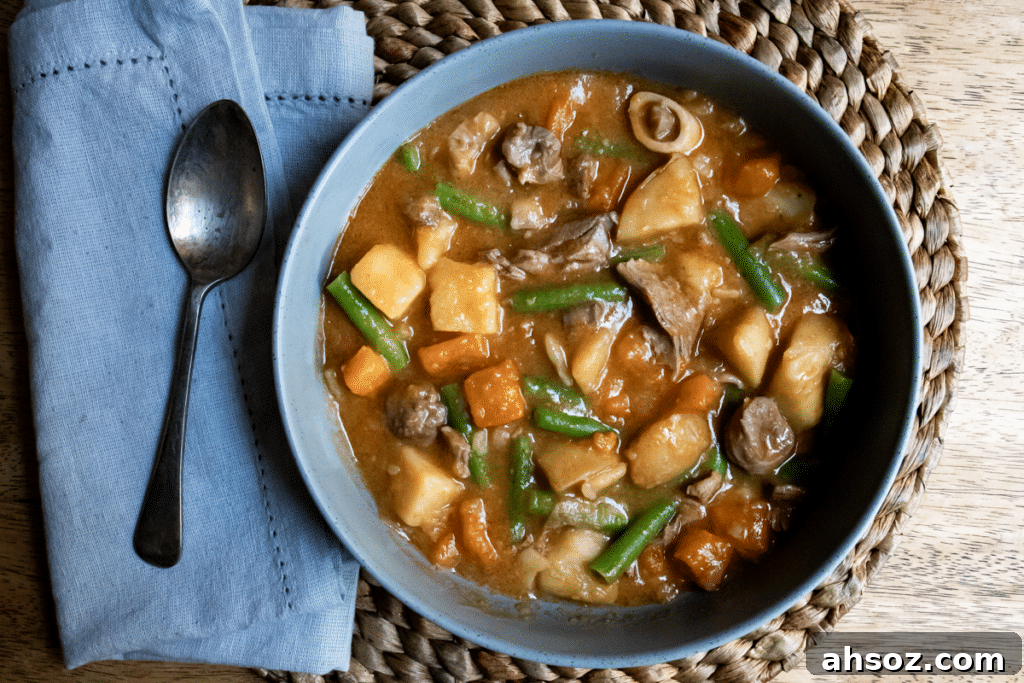 slow cooker lamb neck stew