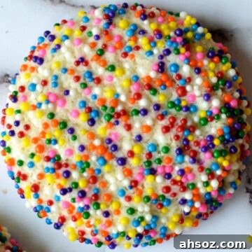 gluten free sprinkle cookie