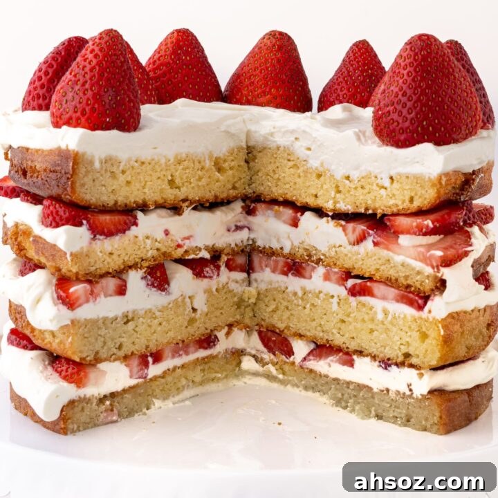 Keto Strawberry Shortcake - A BBQ Must Have!