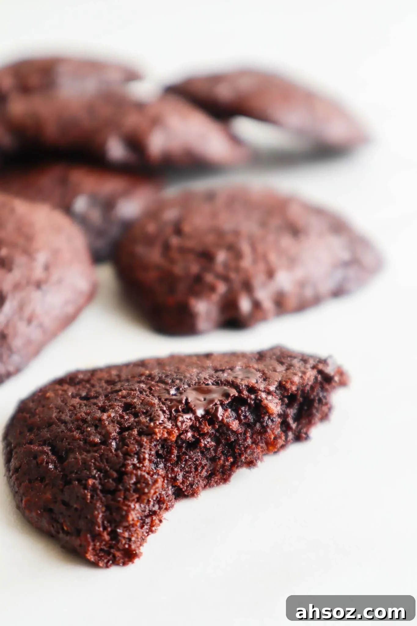 These easy healthy brownie cookies are made with almond flour, cocoa powder, coconut oil and coconut sugar and are a super tasty healthy dessert recipe! If you're looking for an easy paleo chocolate cookie recipe, this one’s for you!