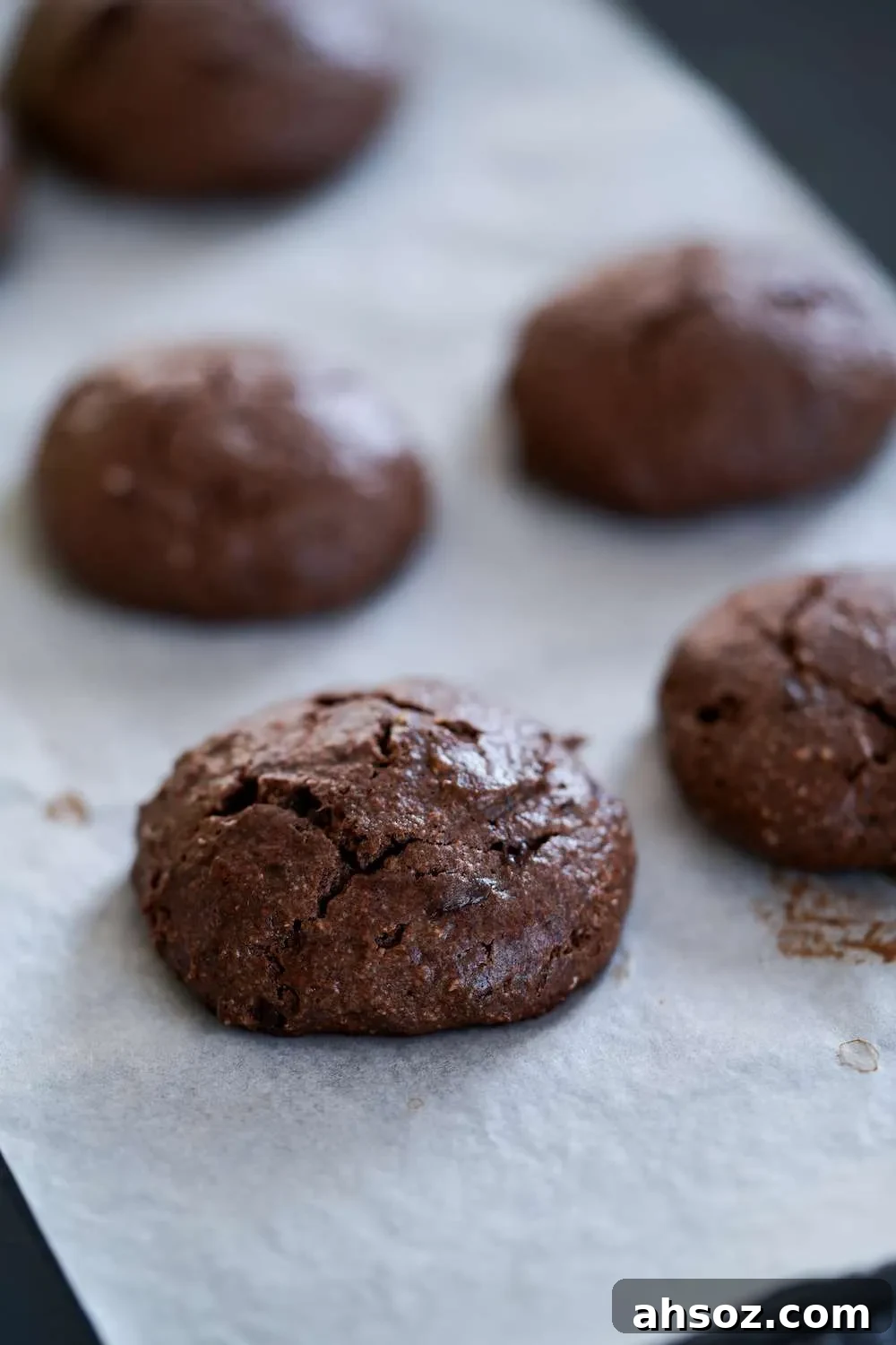 These easy healthy brownie cookies are made with simple wholesome ingredients like almond flour, cocoa powder, coconut oil and coconut sugar in just one bowl. The cookies are rich, chocolately and make the perfect sweet snack!
