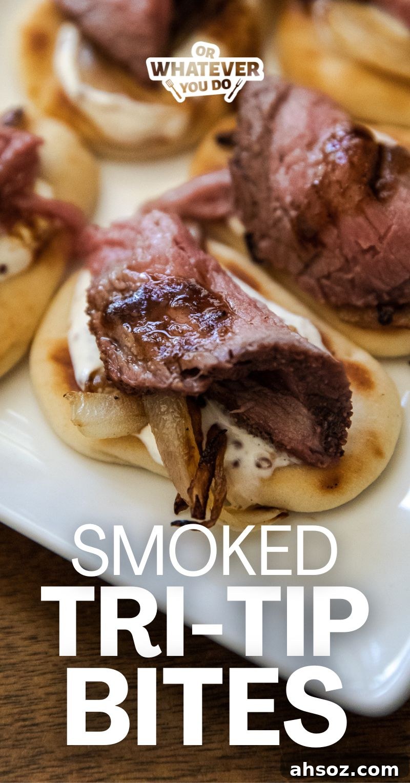 Smoked Tri Tip Bites