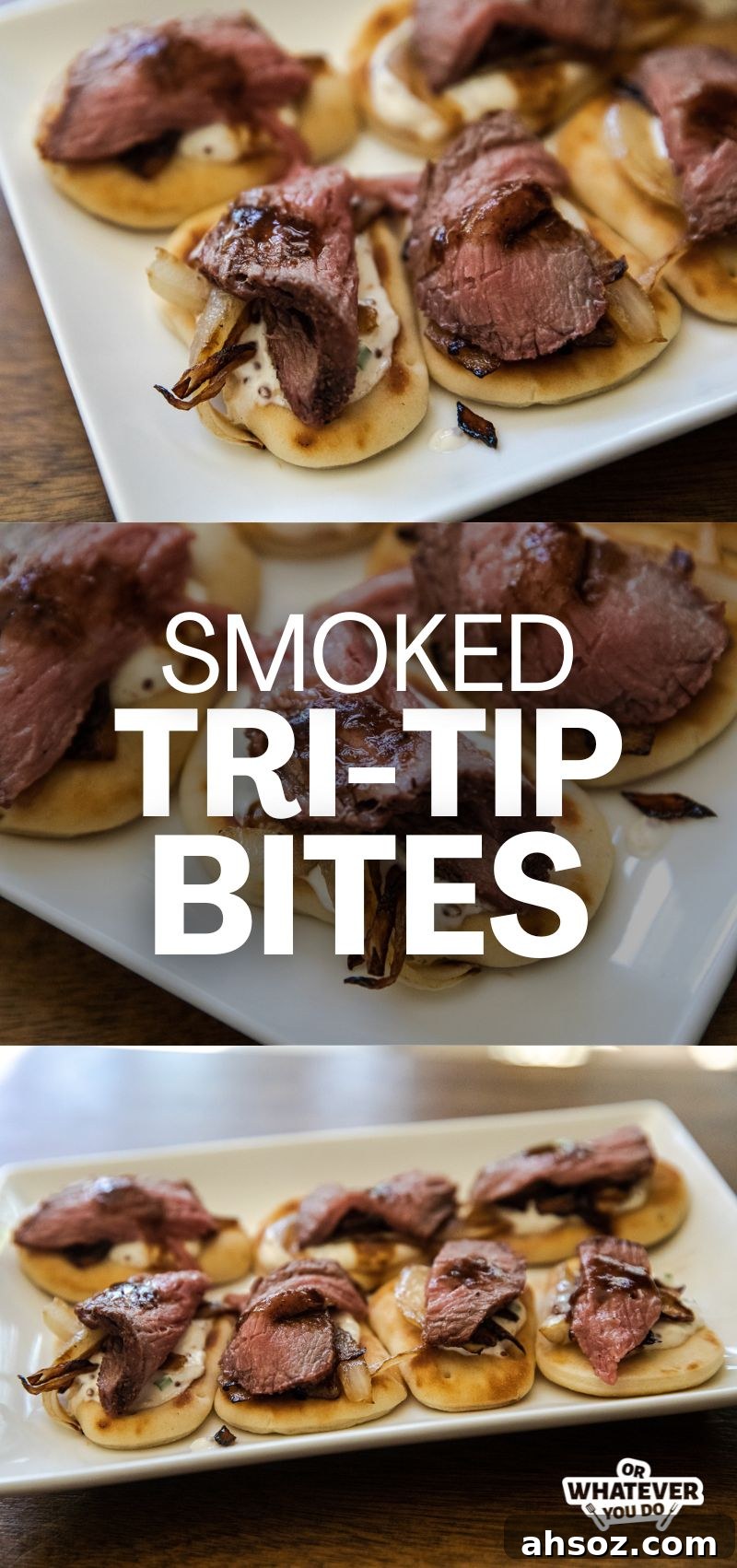 Smoked Tri Tip Bites