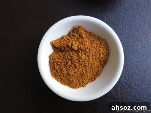 Ras el hanout spice blend in a Moroccan style version