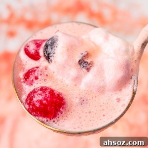 Ice Cream Punch recipe for holidays and parties