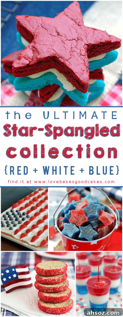 The ULTIMATE Star-Spangled Collection! (Red White Blue) collage.