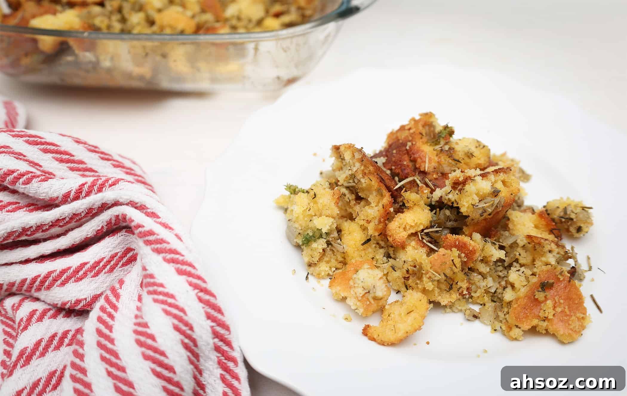 African American Southern cornbread dressing variations