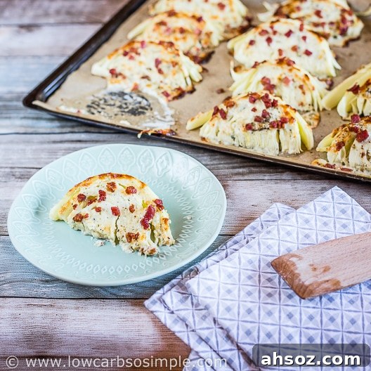 Roasted Cabbage Wedges with Bacon and Blue Cheese 24 Roasted Cabbage with Bacon and Blue Cheese | Low-Carb, So Simple
